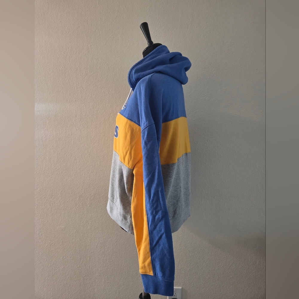 NFL Los Angeles LA Rams Women's Cropped Hoodie Sweater Size L - Picture 3 of 8